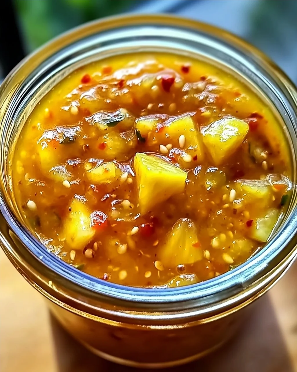 Ananas Habanero scharfe Soße für jeden Anlass