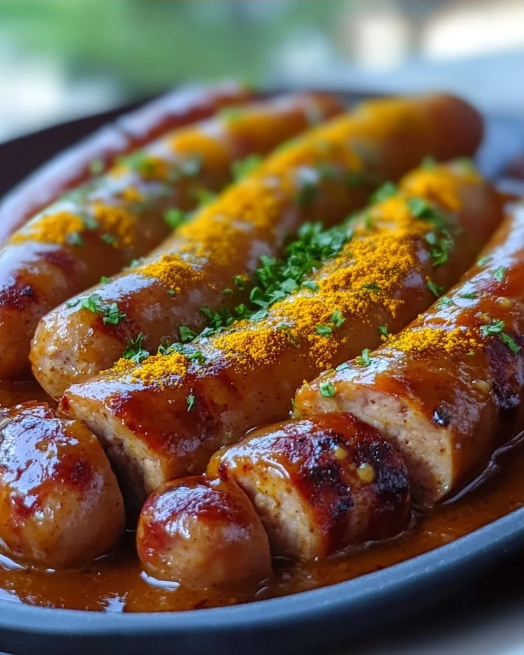 Authentische German Currywurst Rezept: Rindswurst-Genuss pur, alkoholfrei!