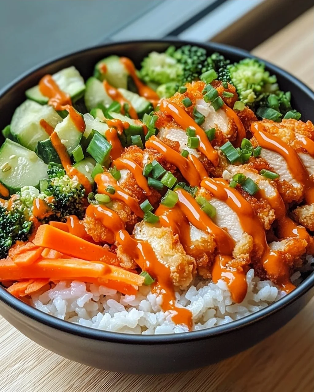 Bang Bang Chicken Bowl: Geschmacksexplosion, einfach kochen!