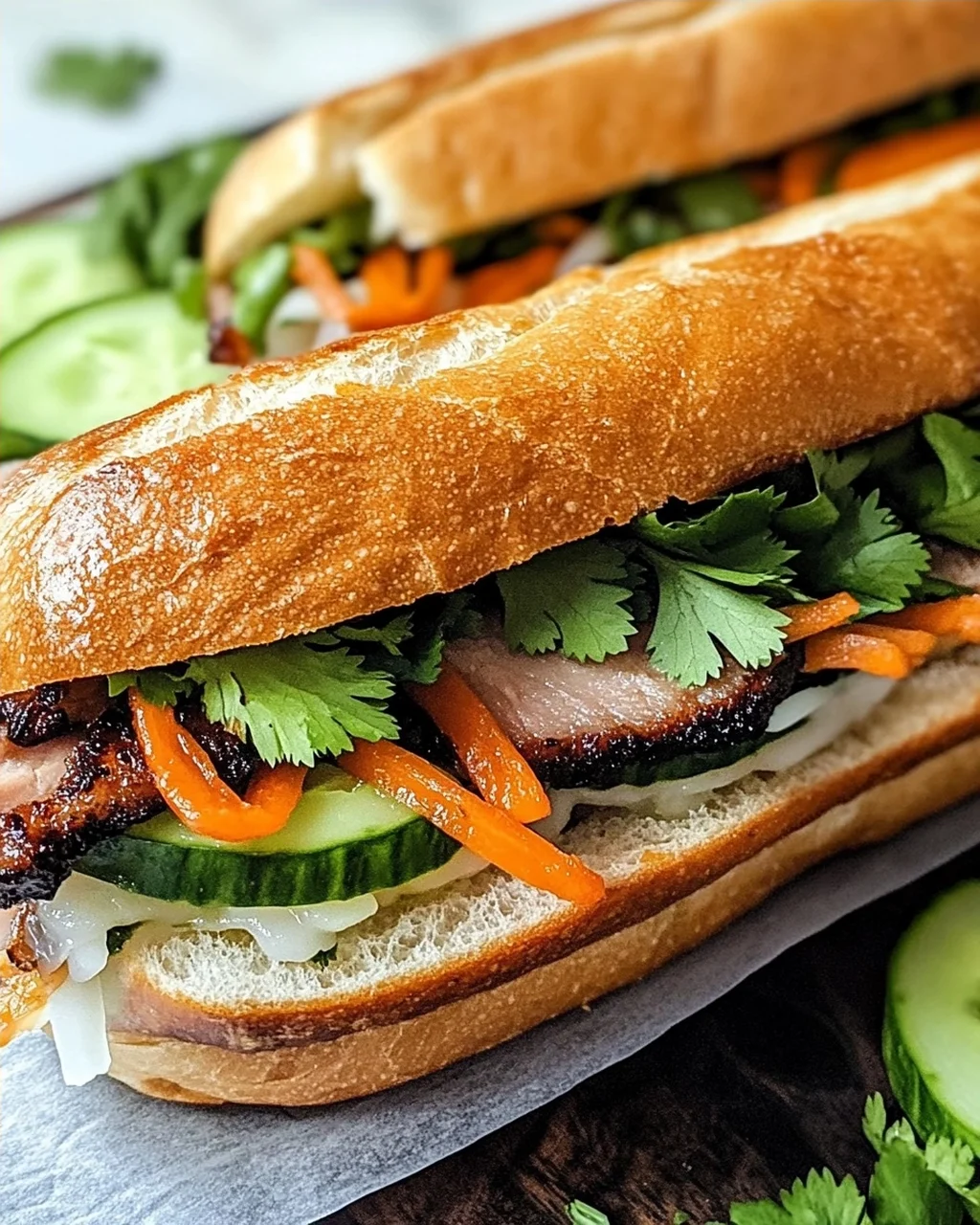Banh Mi Sandwich: Authentischer Genuss für Zuhause