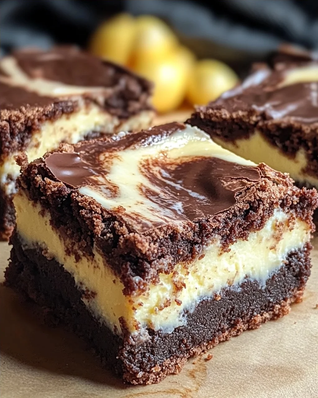 Cheesecake Brownies