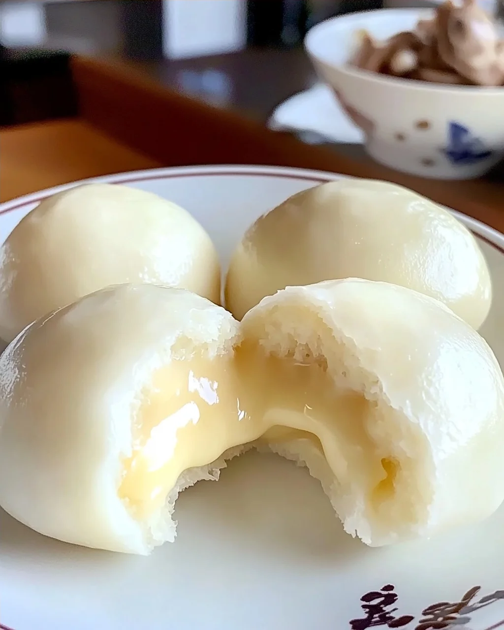 Chinesische gedämpfte Puddingbrötchen einfach selbst machen