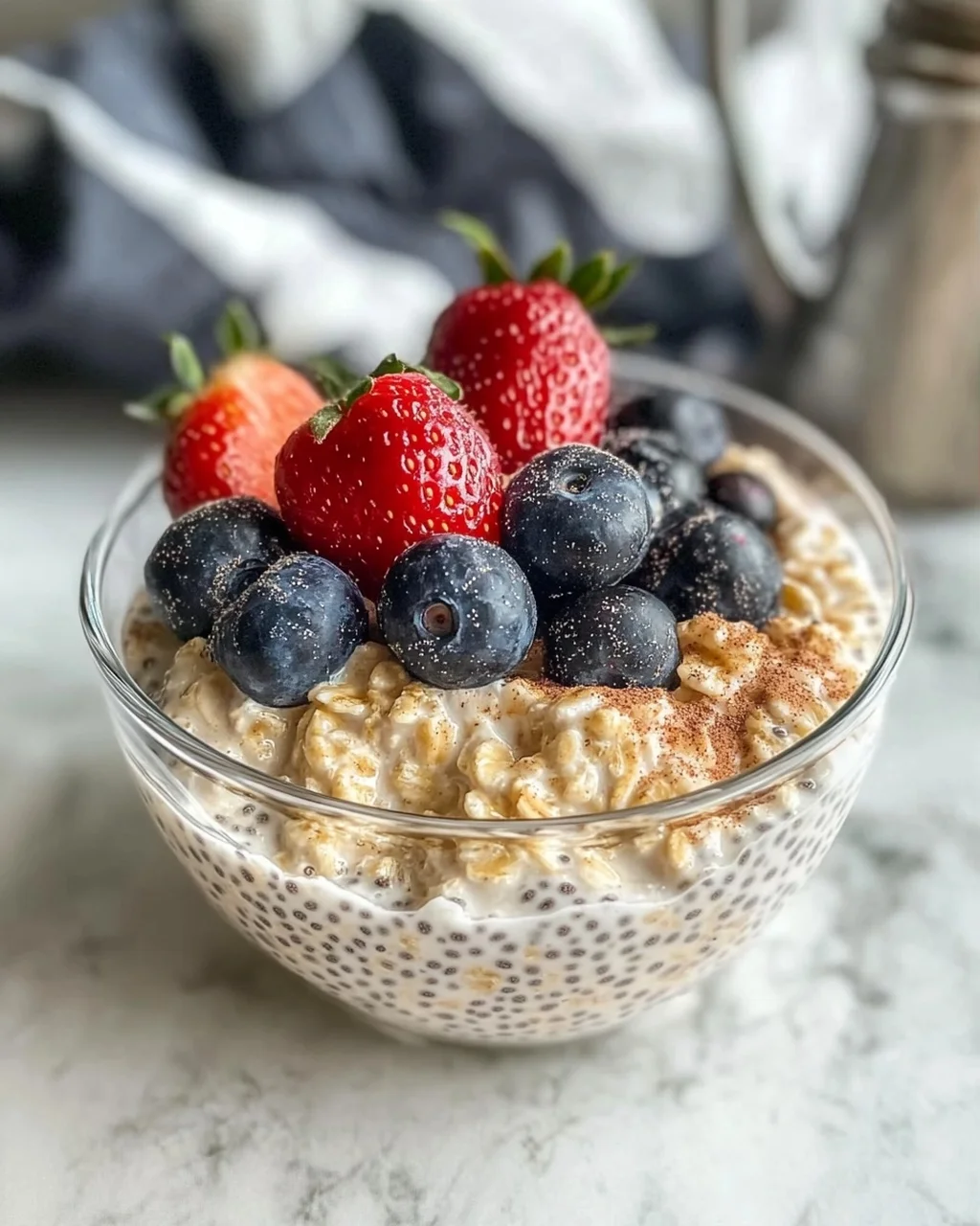 Cottage Cheese Overnight Oats