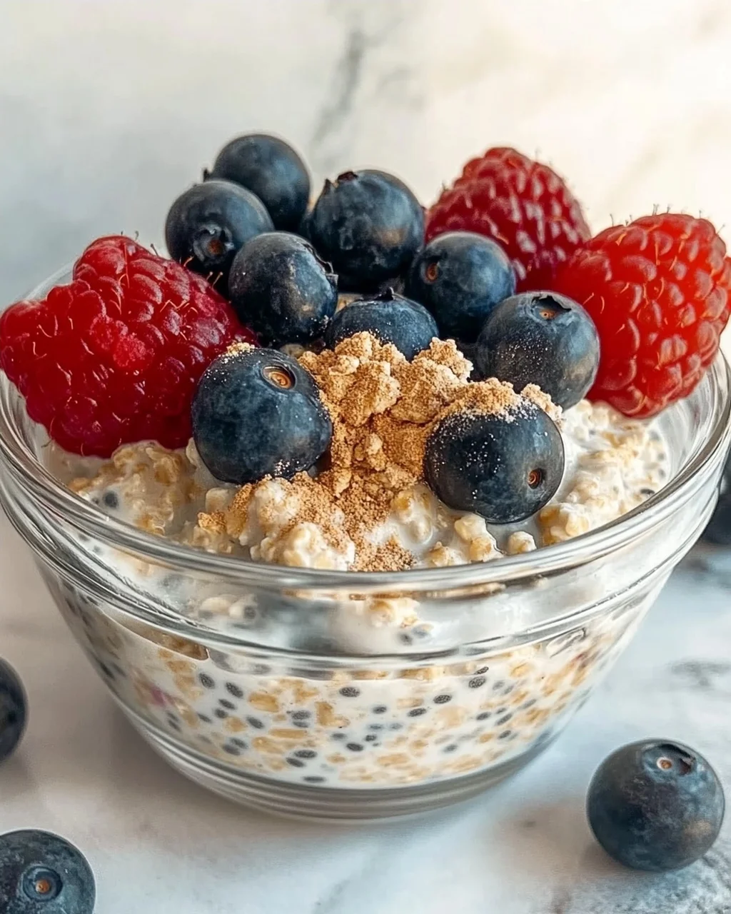 Cottage Cheese Overnight Oats