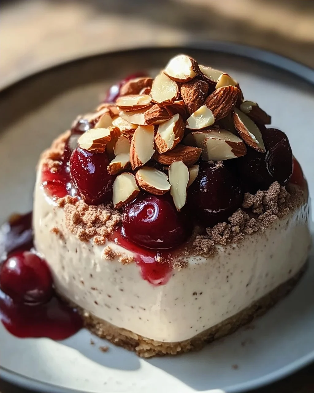 Cremiges Zimtparfait mit gebrannten Mandeln genießen!