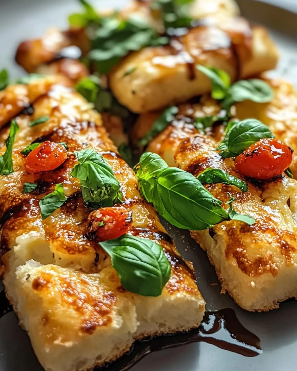 Discover Delicious Caprese Basil Cheese Bread Sticks!