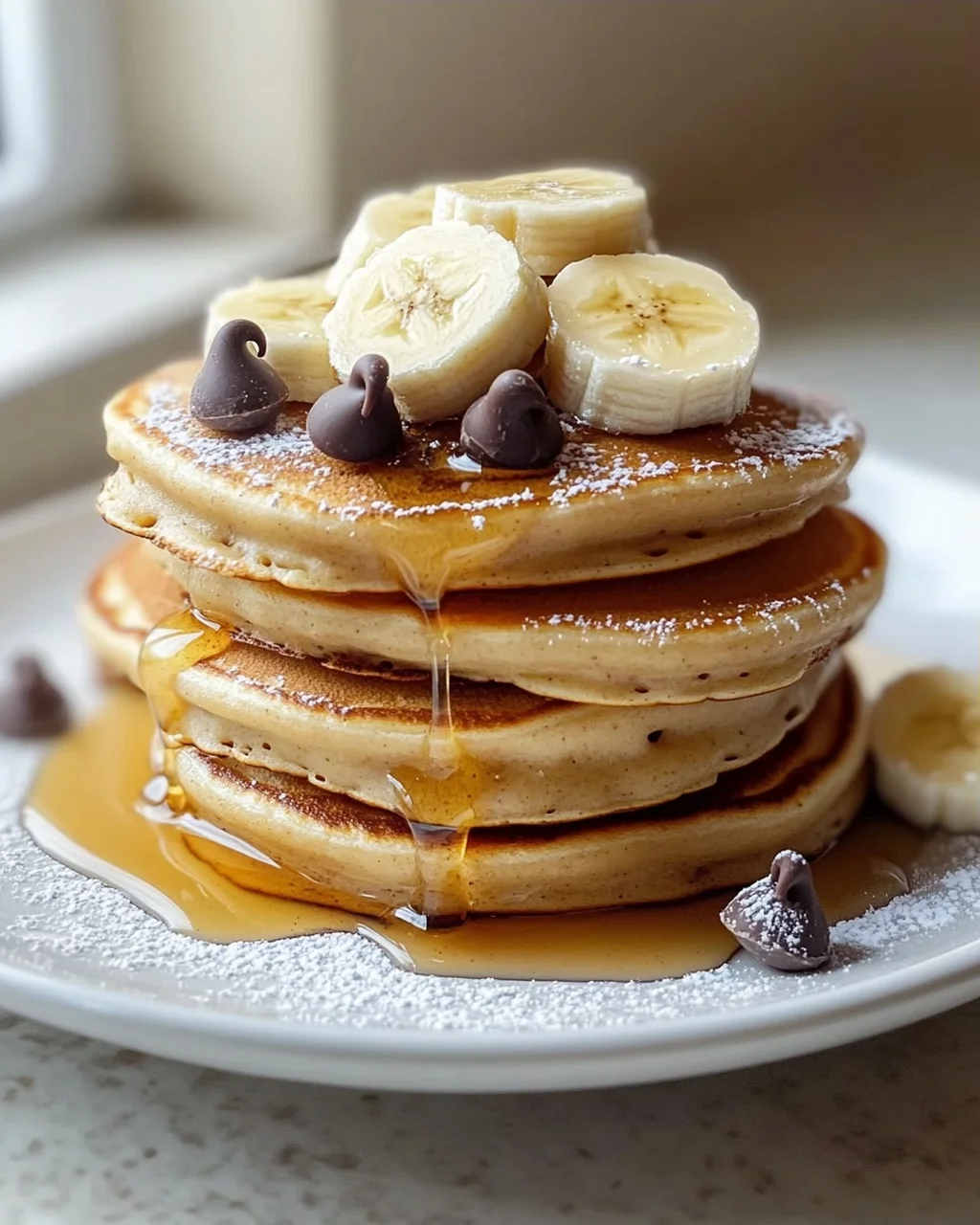 Erdnussbutter-Bananen Mini Pancakes: Dein süßes Frühstück!