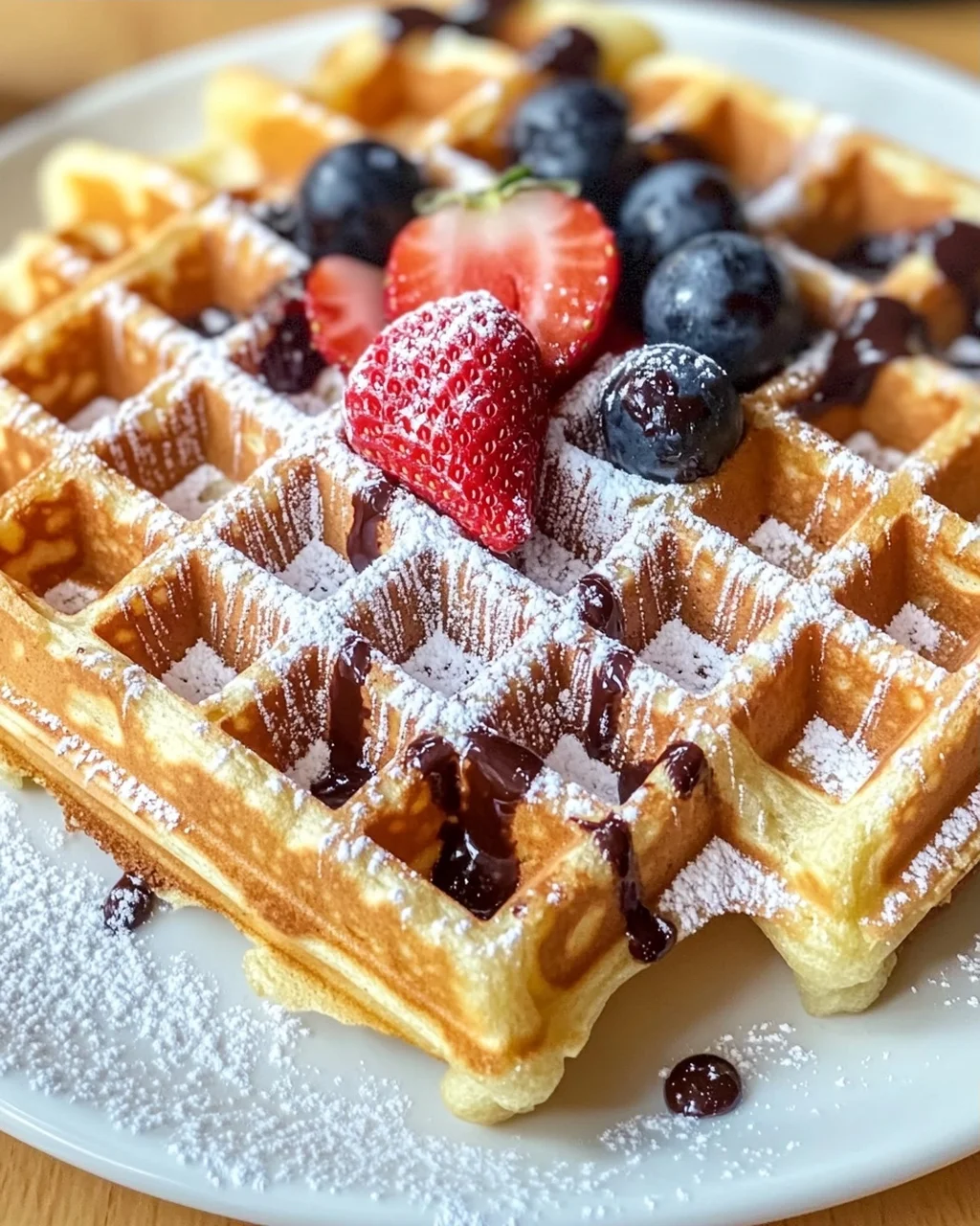 Fluffige Waffeln