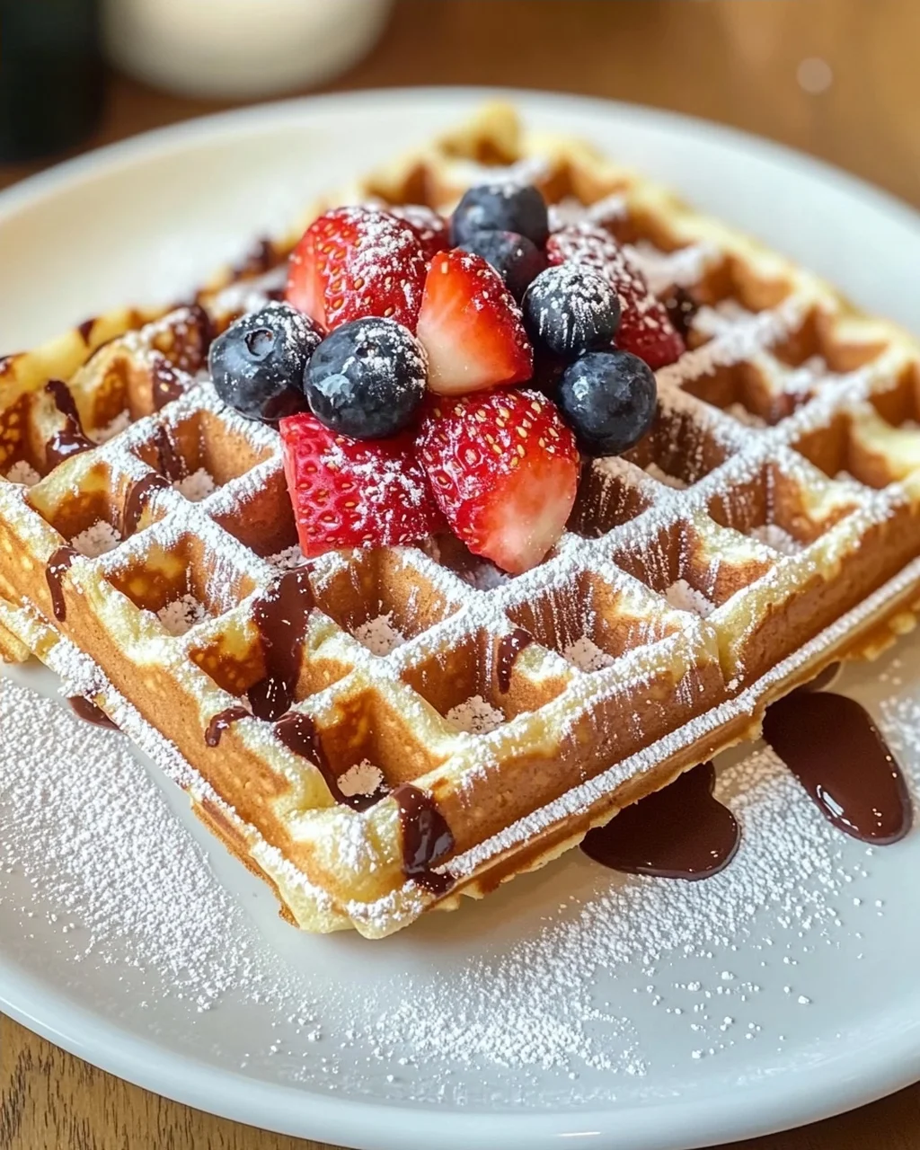 Fluffige Waffeln