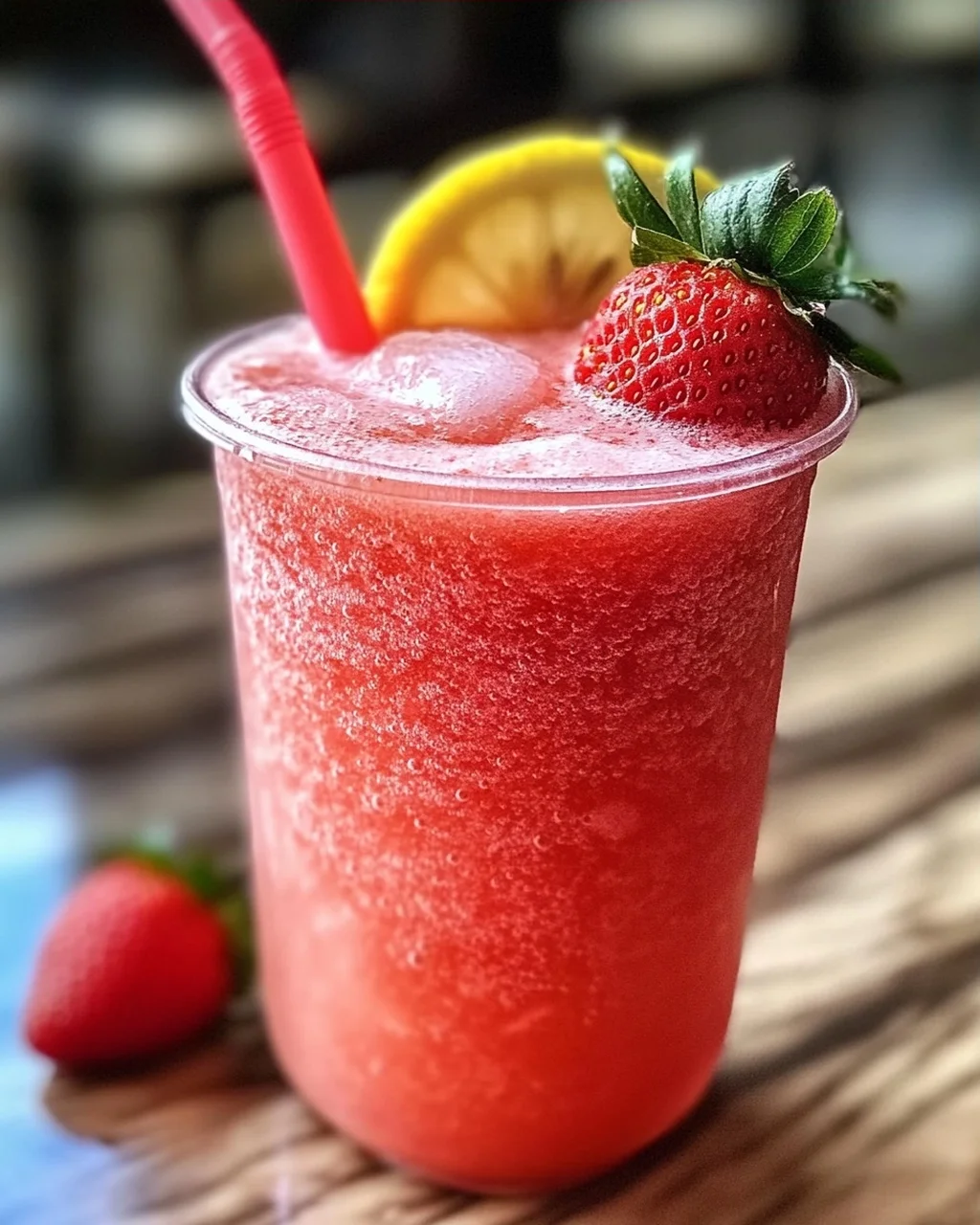 Frosted Erdbeer-Limonade: Erfrischend und Gesund