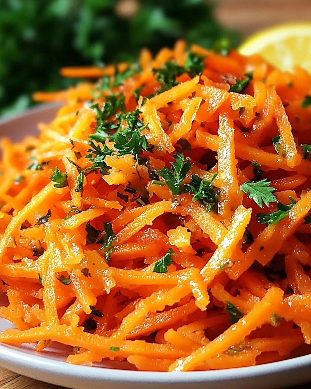 Gesunder Karottensalat