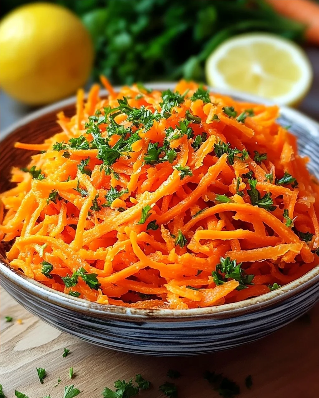 Gesunder Karottensalat