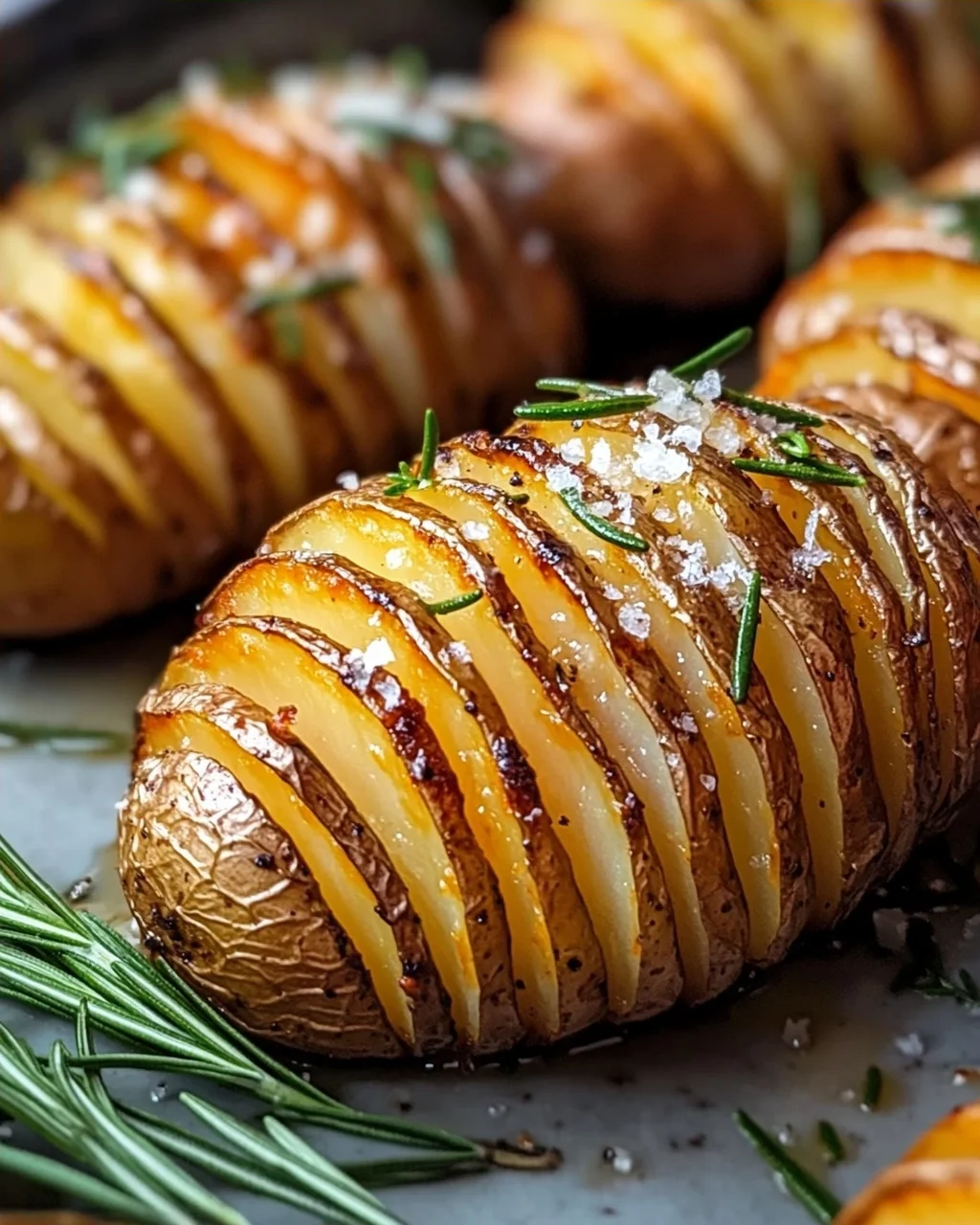 Fächerkartoffeln / Hasselback-Kartoffeln