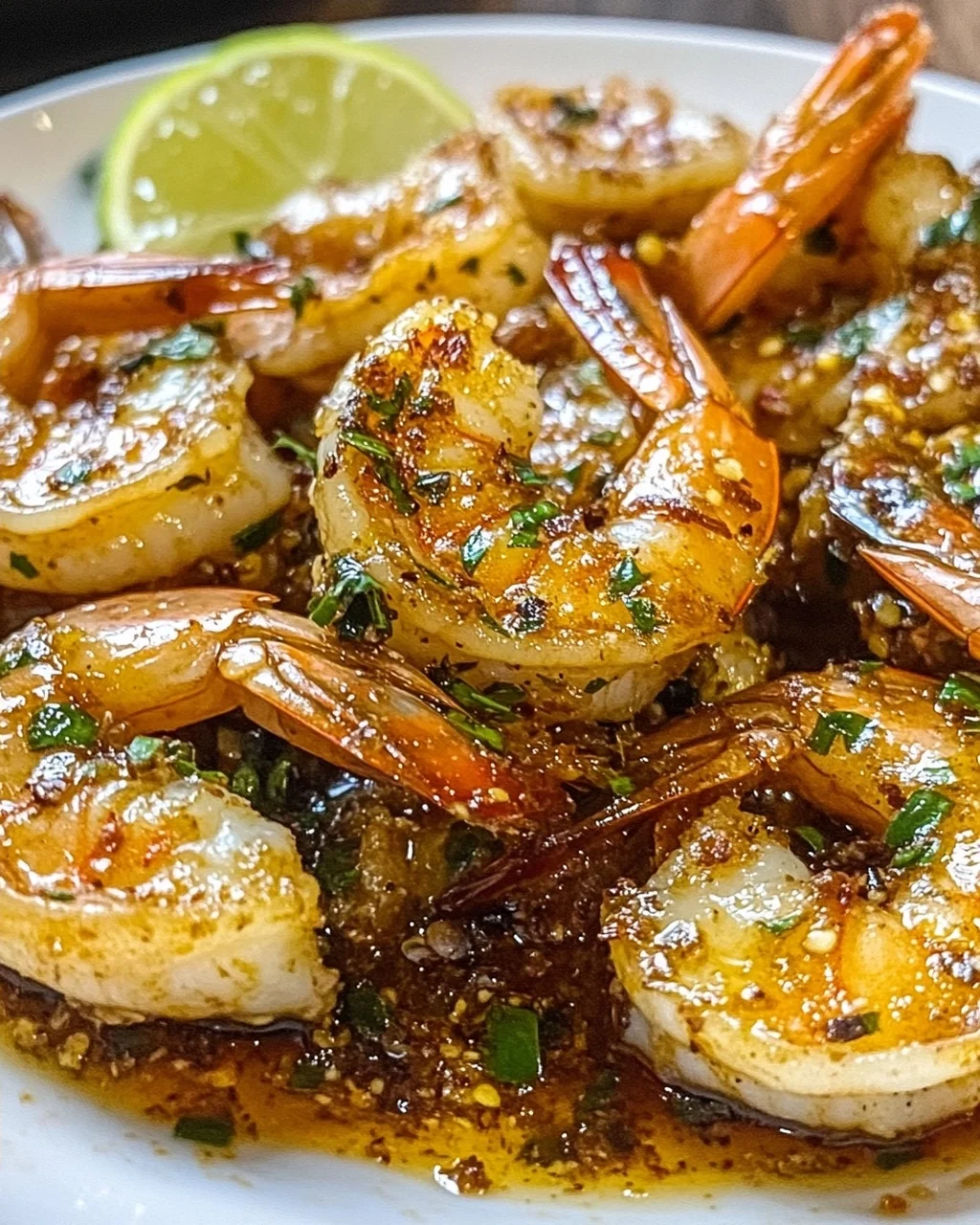 Hatch-Chili geräucherte Garnelen mit Knoblauchbutter