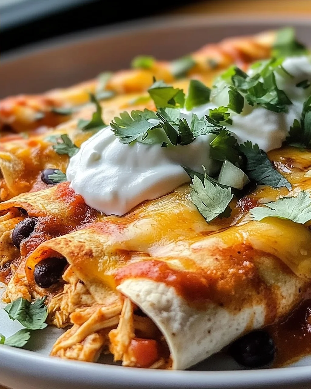 High Protein Chicken Enchiladas – Lecker & Nahrhaft genießen!