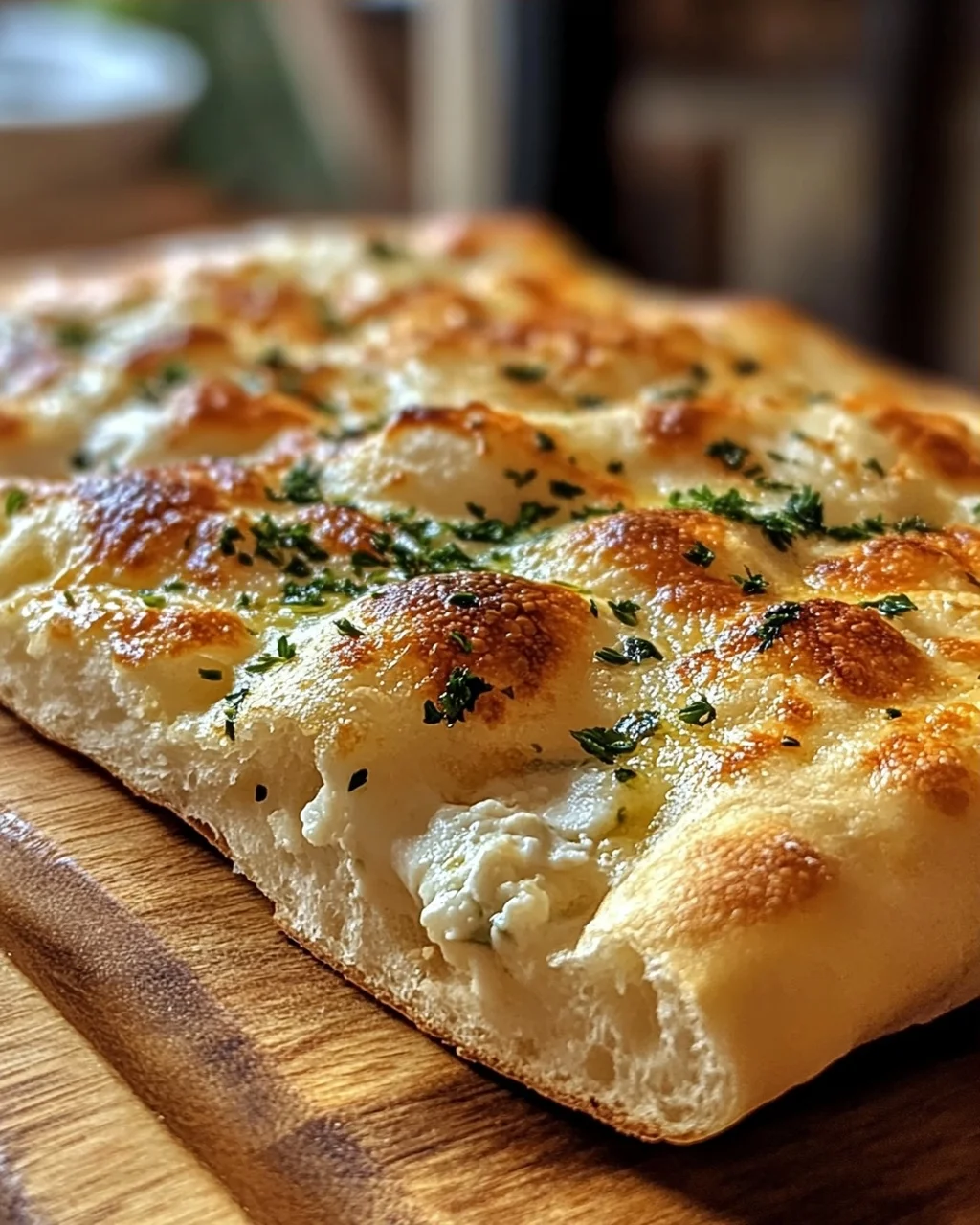 Hüttenkäse Fladenbrot