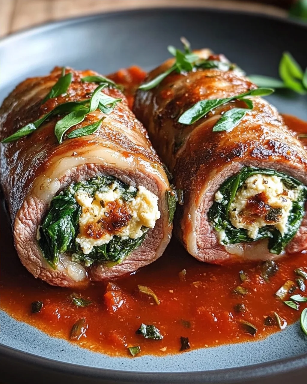 Involtini Wie Beim Italiener – Zartes Rinderfleisch Rezept
