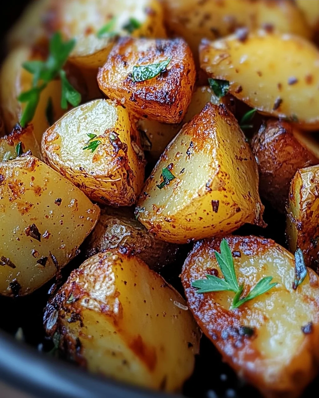 Kartoffeln aus der Heißluftfritteuse