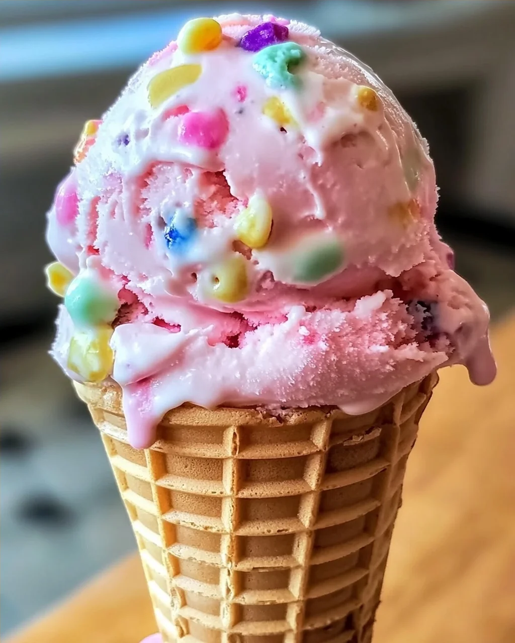 Kaugummieis selbstgemacht für nostalgischen Genuss