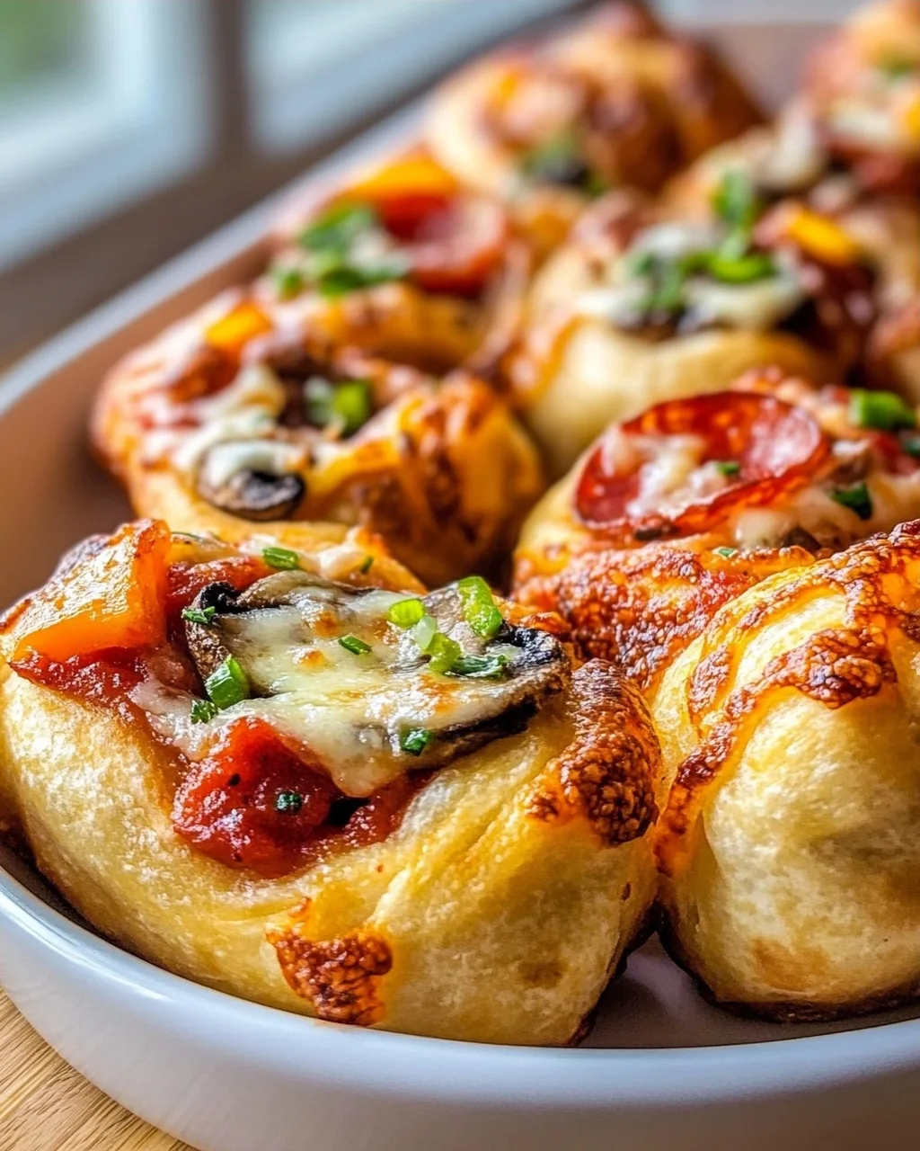 Knusprige Air Fryer Pizzabrötchen: Dein Lieblingssnack!