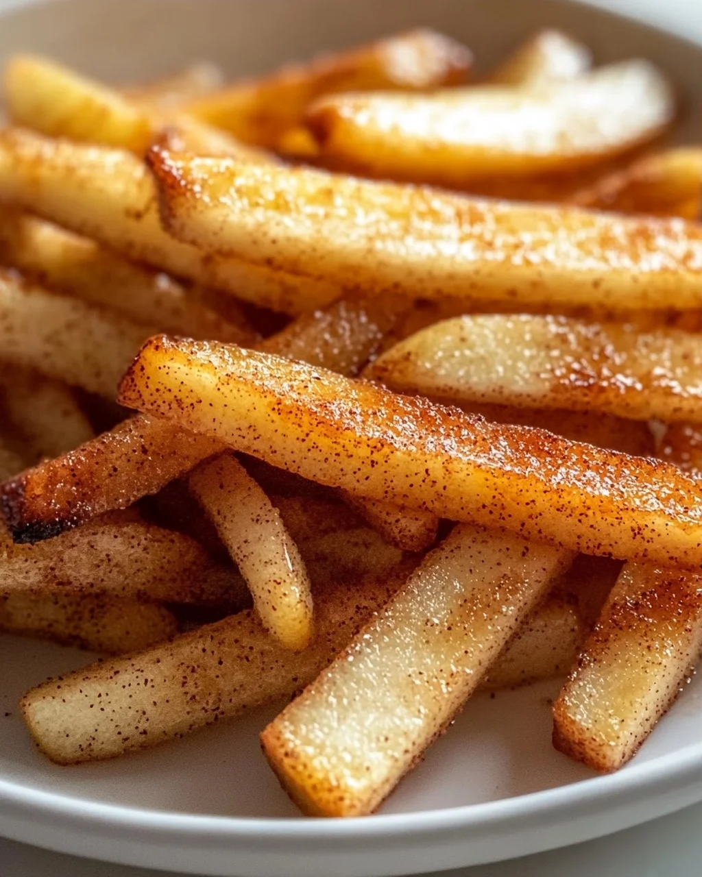 Knusprige Apfel Pommes aus dem Airfryer – Schnell & einfach!