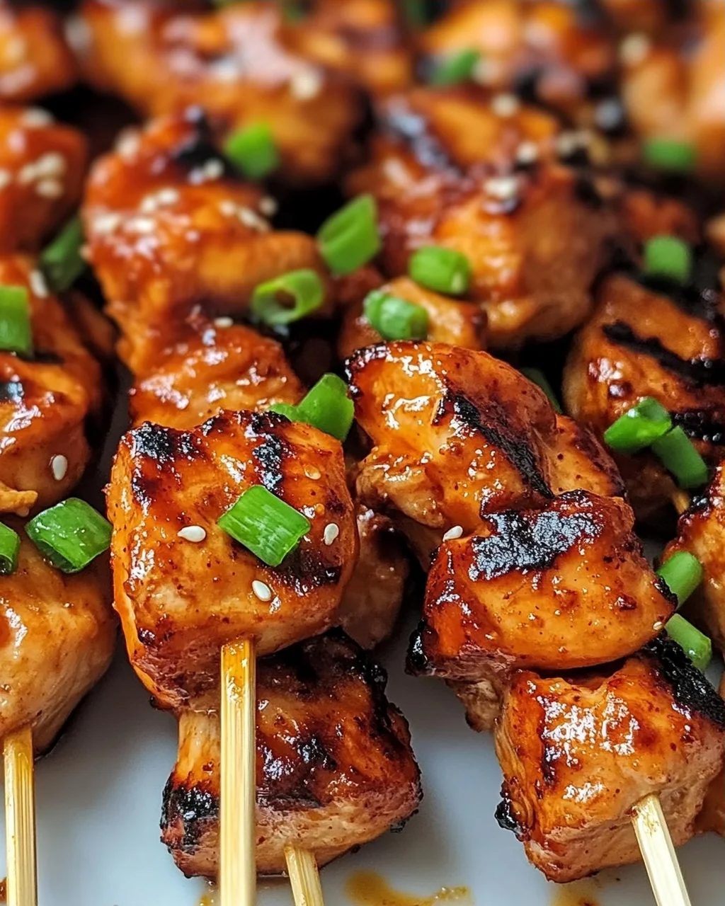 Koreanische Hähnchenspieße für dein Grillvergnügen