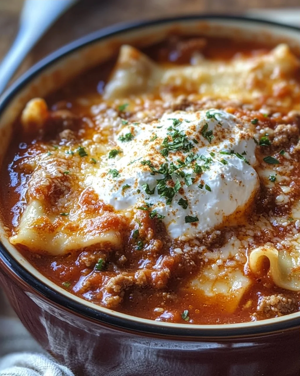 Lasagnesuppe
