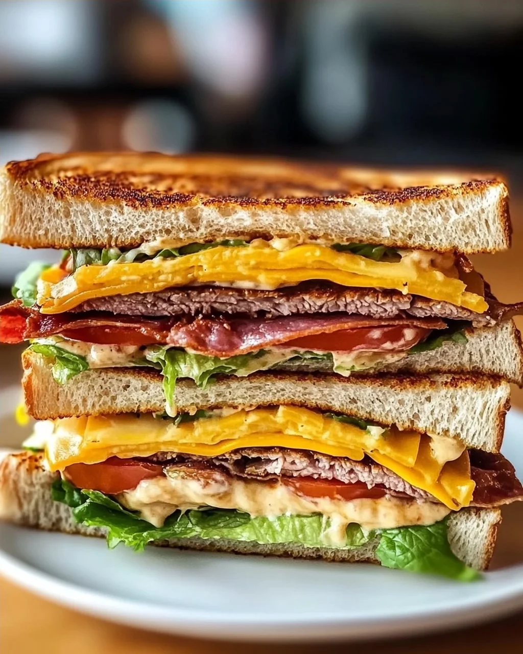 Leckeres Cowboy Club Sandwich: Herzhaft und einfach selbstgemacht!