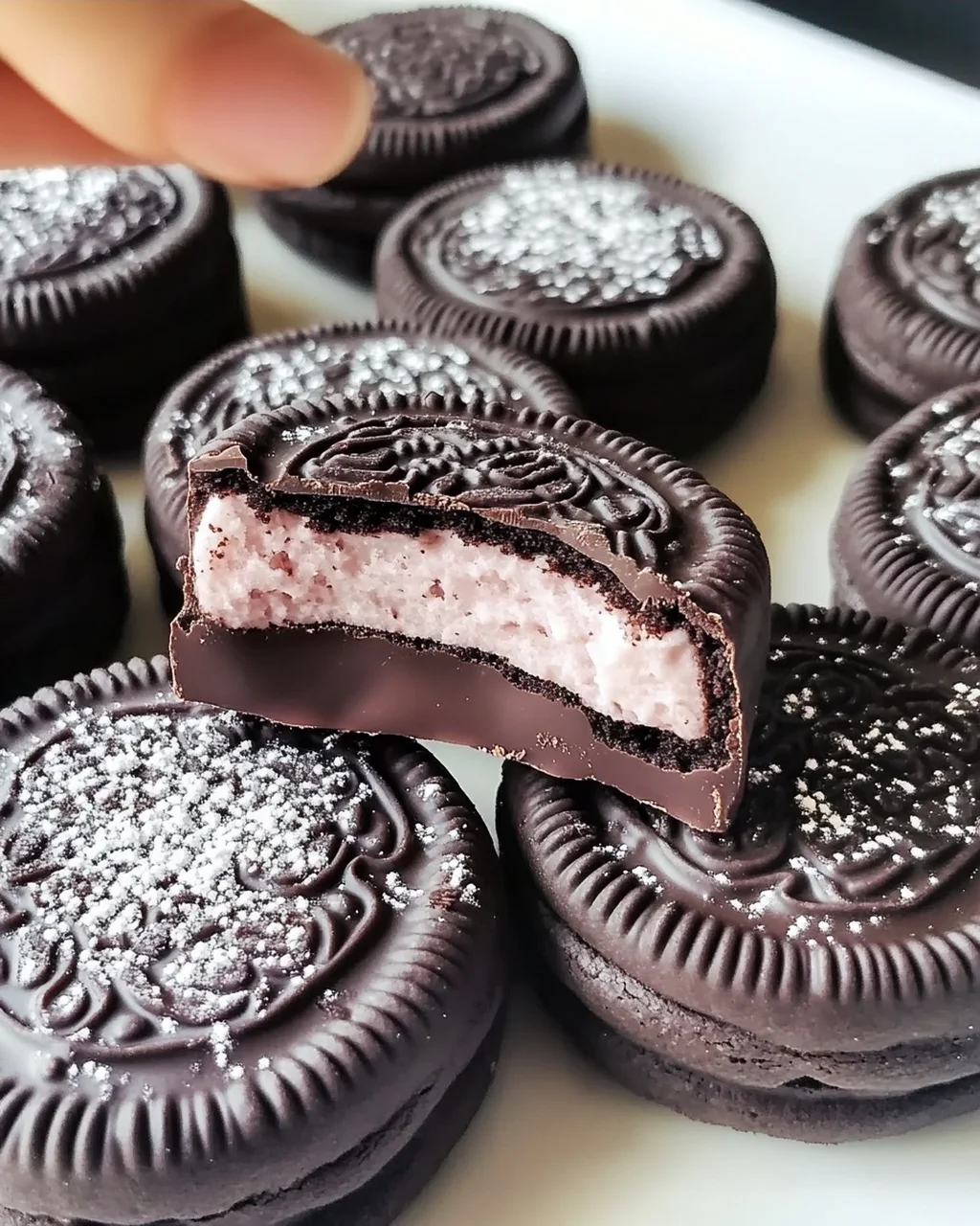 Oreo-Mondkekse ganz einfach selbstgemacht