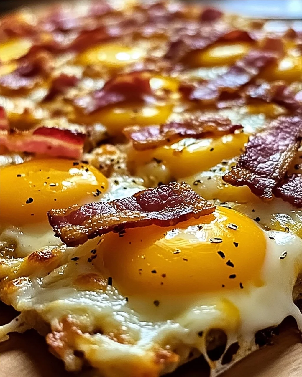 Pizza und Rösti-Kruste für ein Frühstücksvergnügen