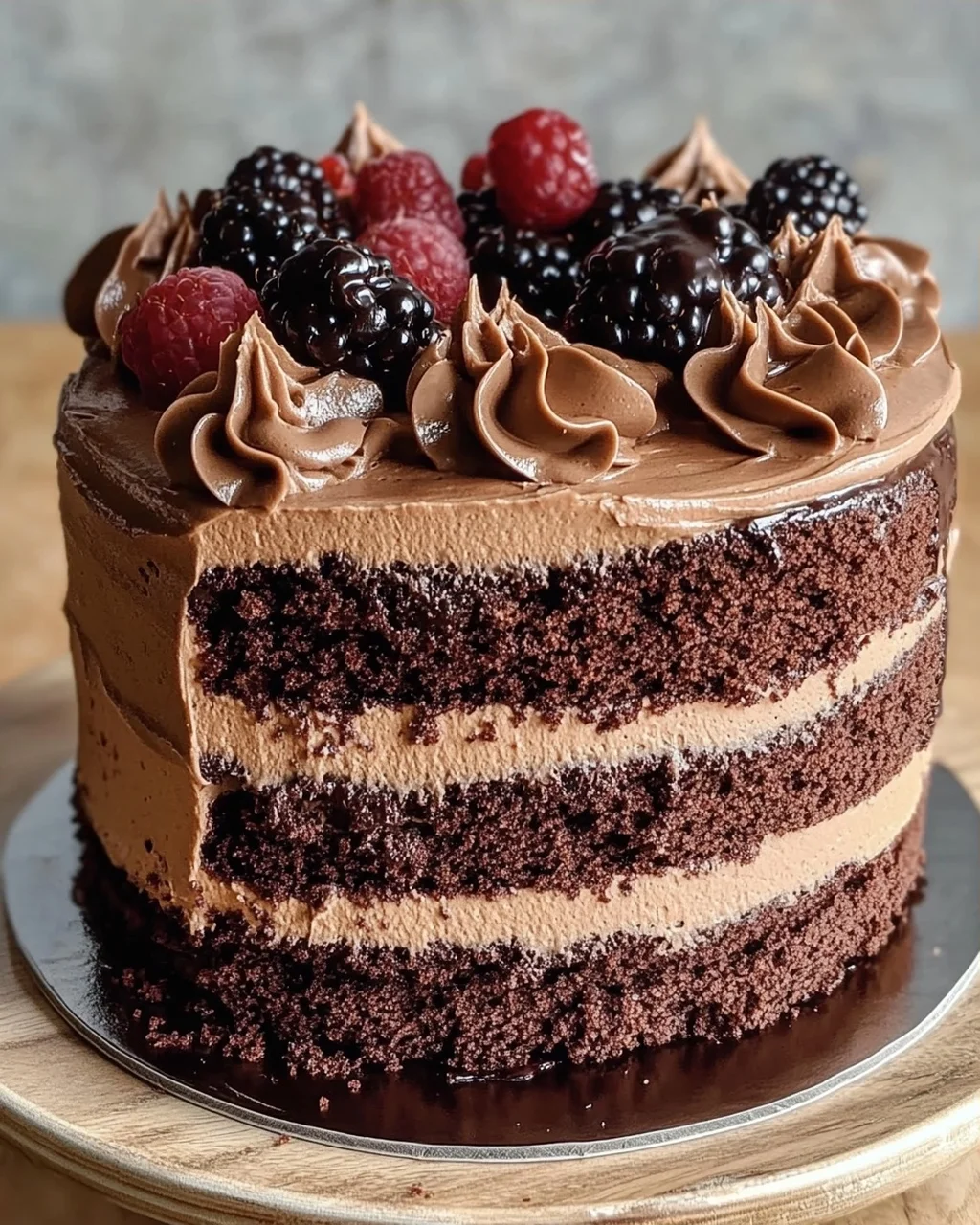 Schokotorte mit Buttercreme