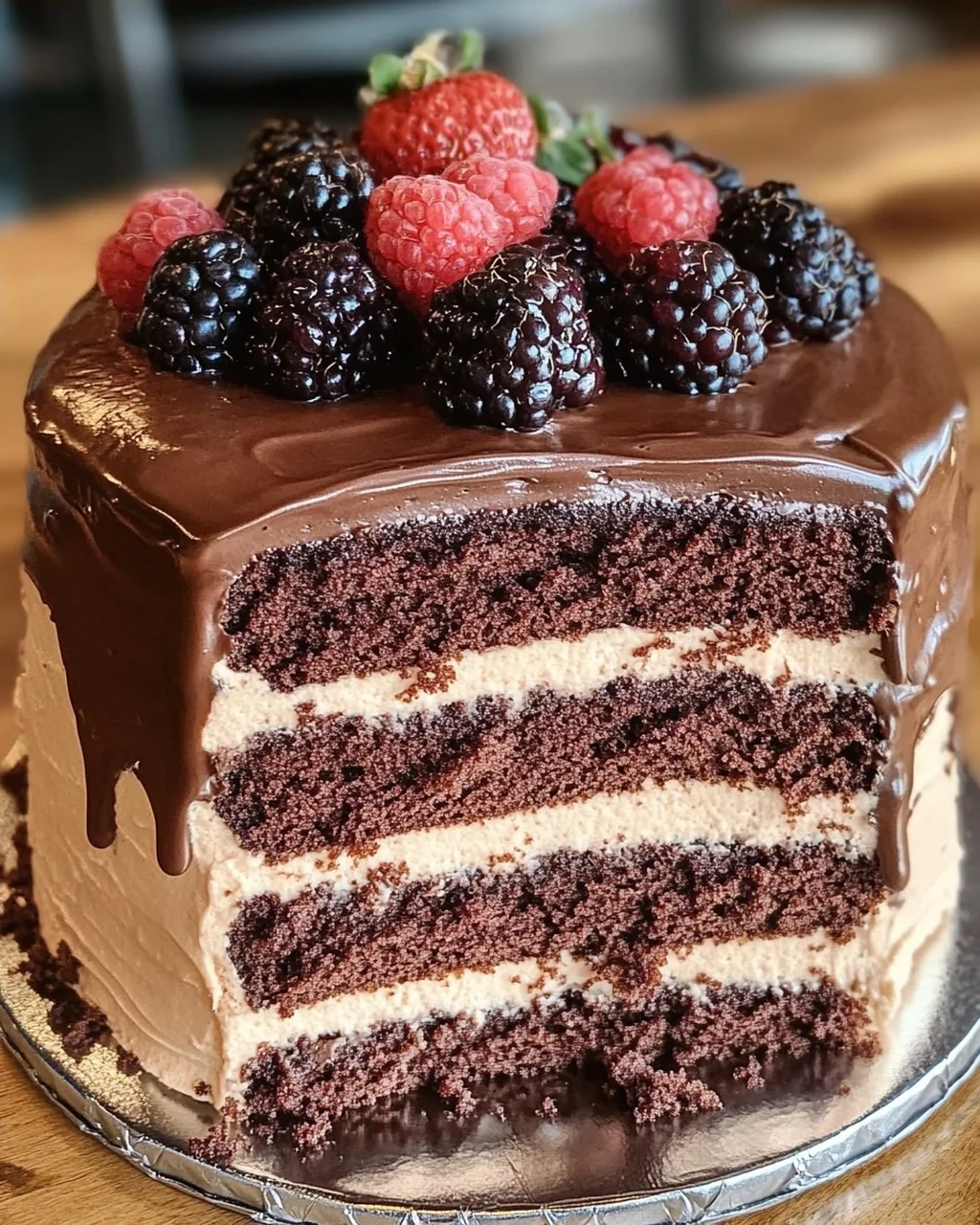 Schokotorte mit Buttercreme