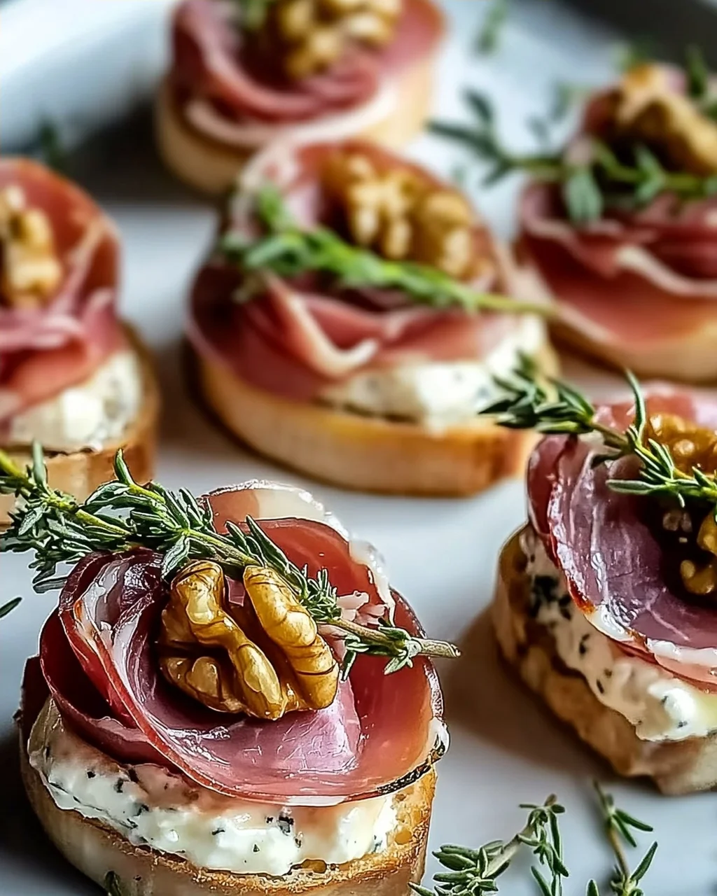 Schöne Prosciutto-Rose für festliche Anlässe