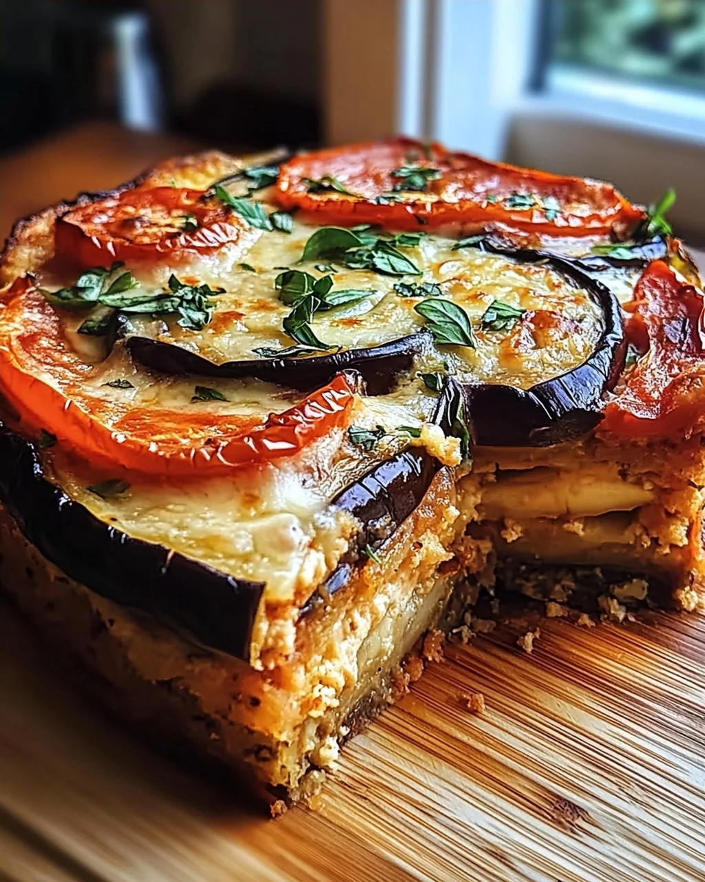 Sommer Tomaten und Auberginen Kuchen Rezept