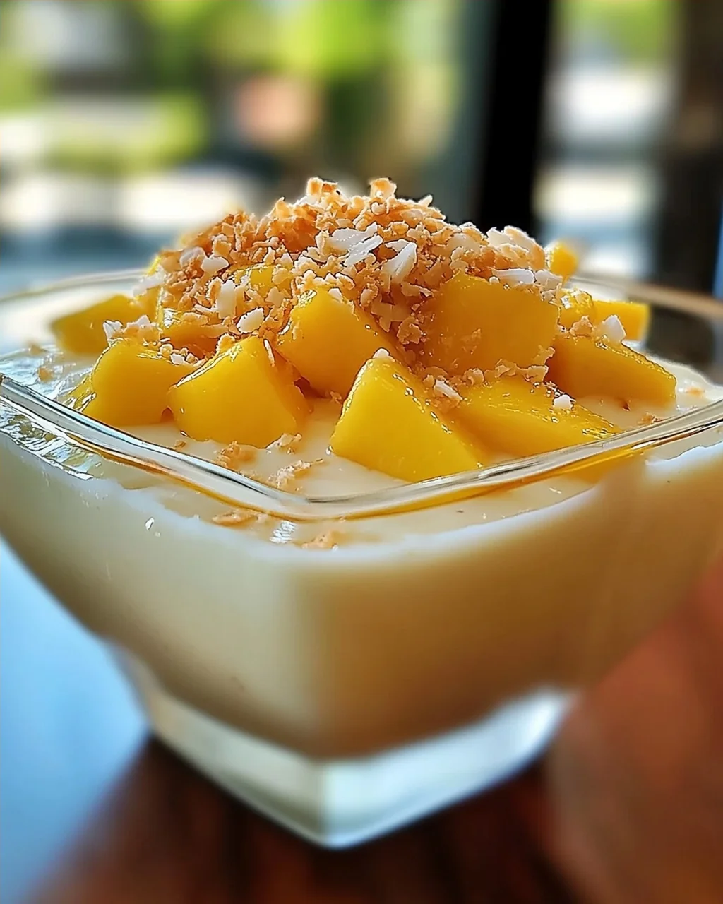 Thailändischer Kokosnuss-Pudding: Cremig und Lecker