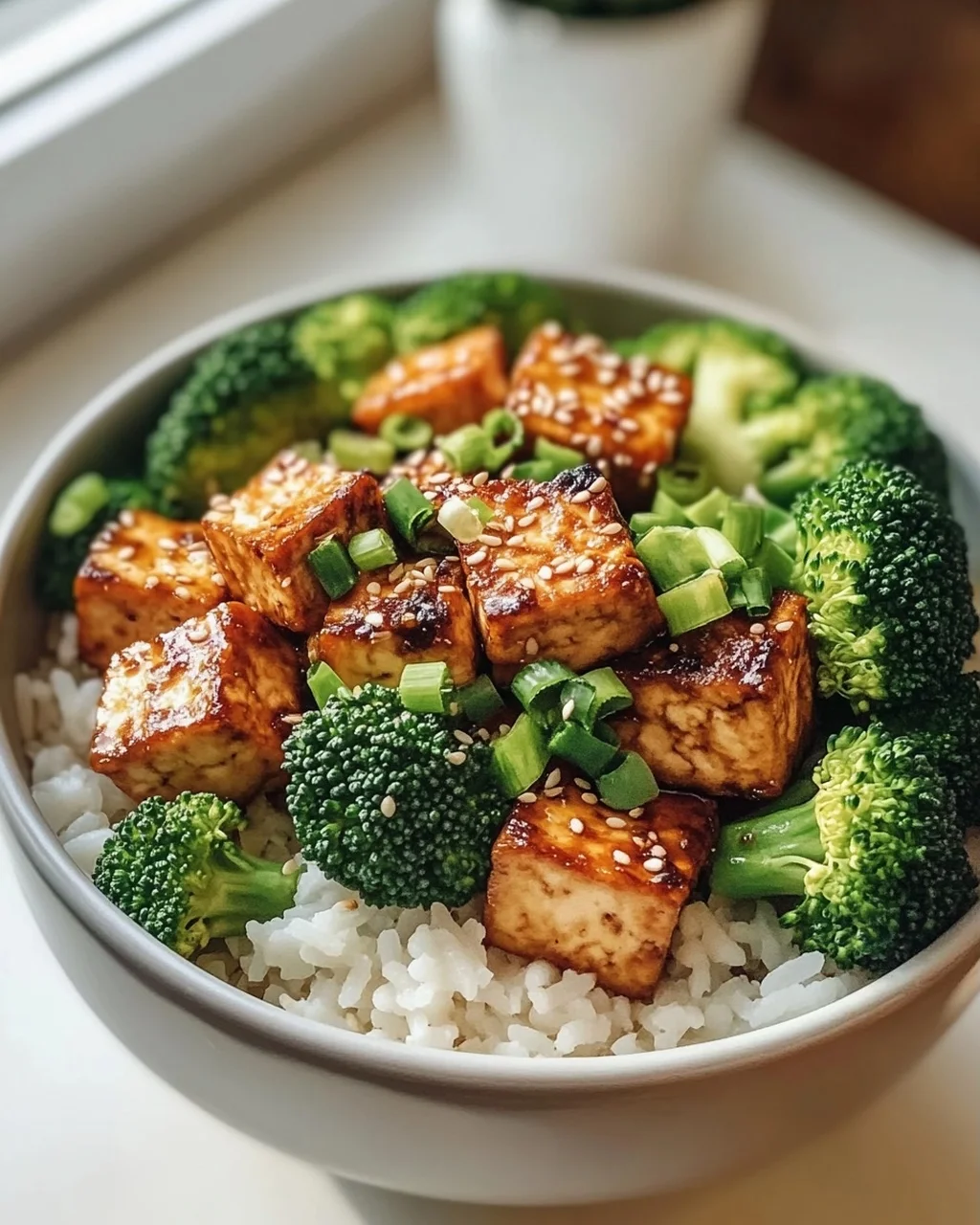 Tofu & Broccoli Bowl: Gesund & lecker mit Sesam-Dressing