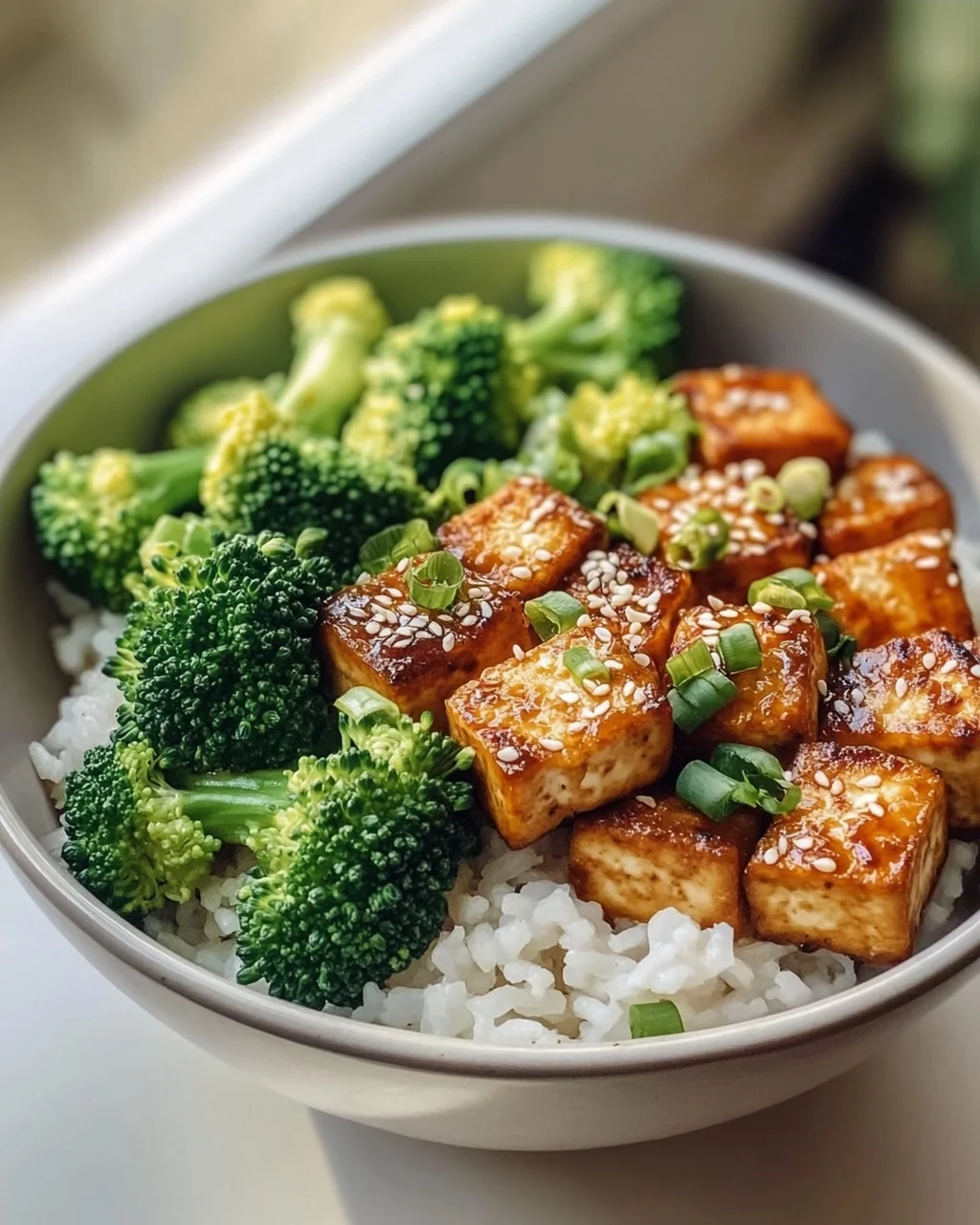 Tofu & Broccoli Bowl: Gesund & lecker mit Sesam-Dressing