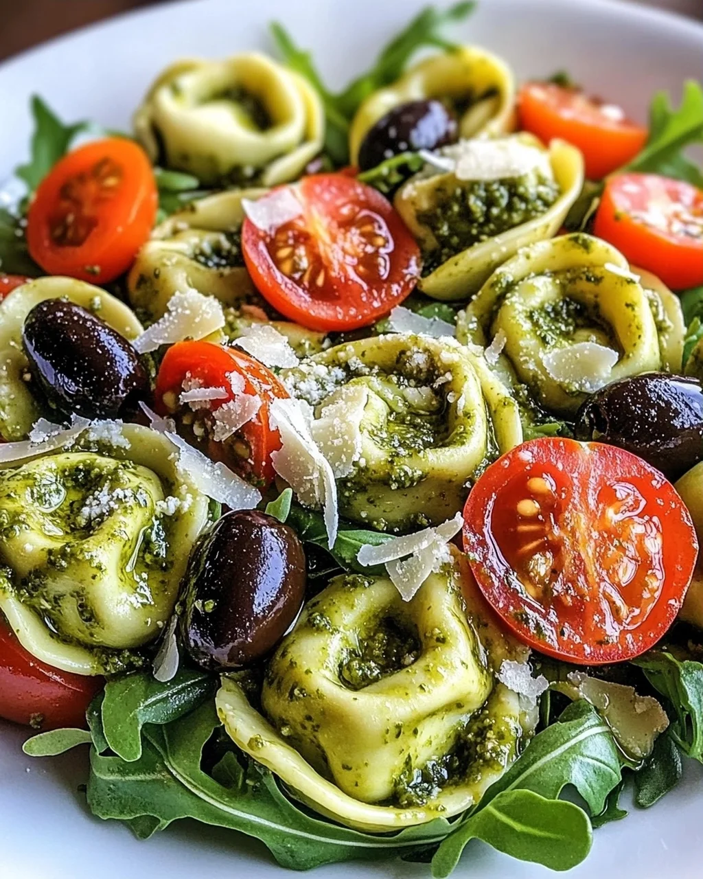 Tortellini-Salat mit Pesto