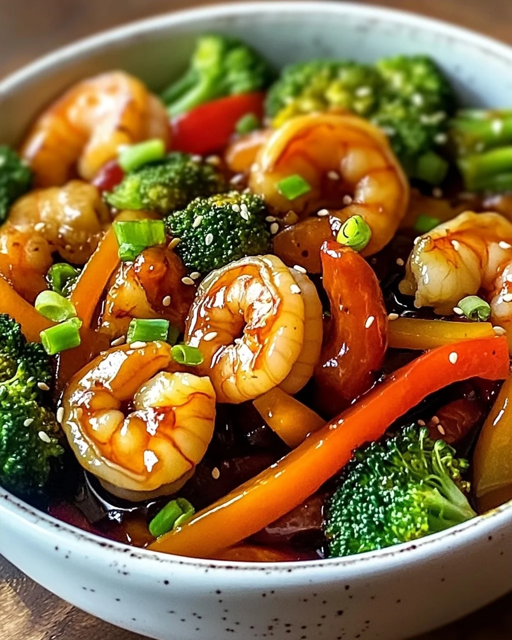Unwiderstehliches Teriyaki Garnelen Stir Fry in Minuten