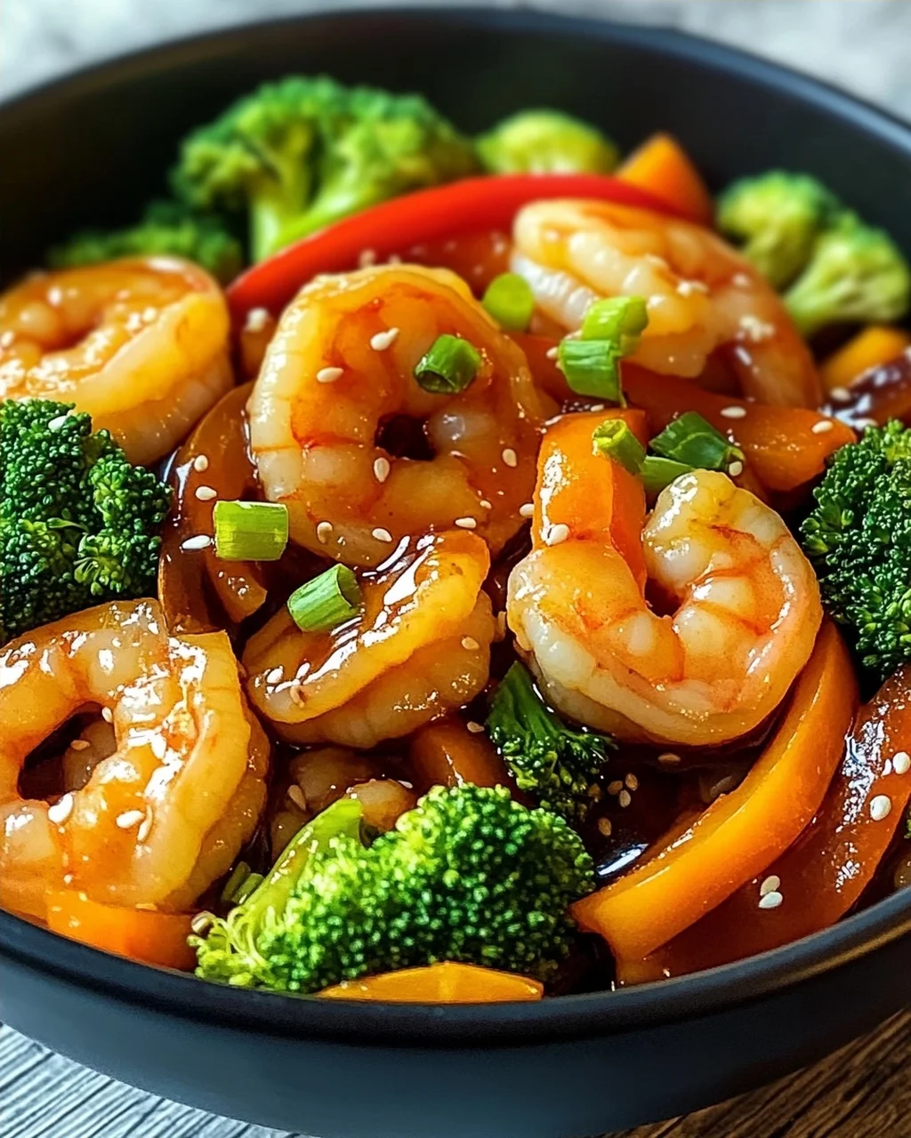 Unwiderstehliches Teriyaki Garnelen Stir Fry in Minuten