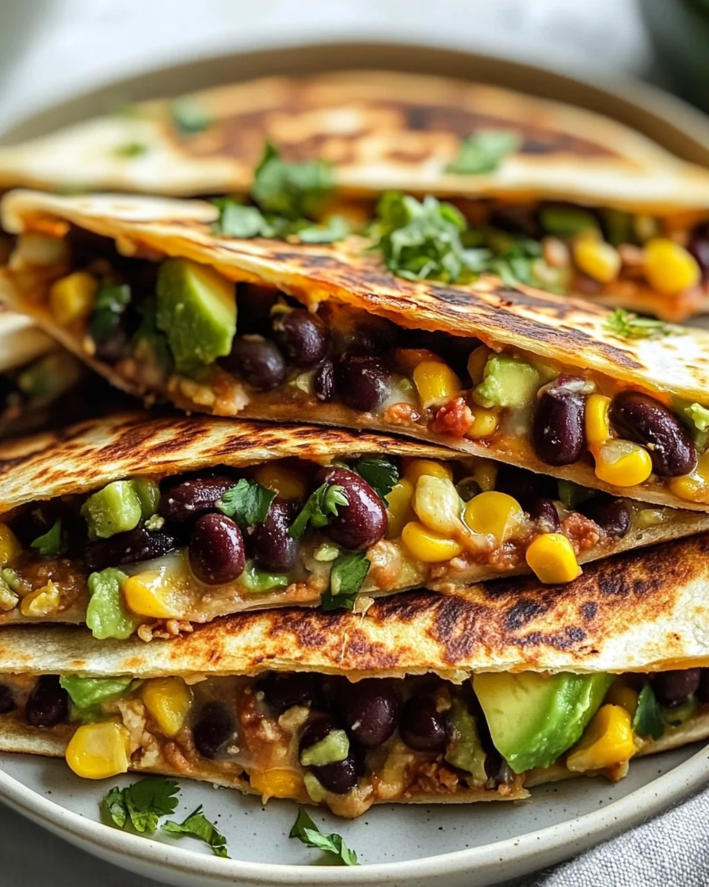 Vegane Quesadillas mit Bohnen & Avocado – Schnell & lecker!