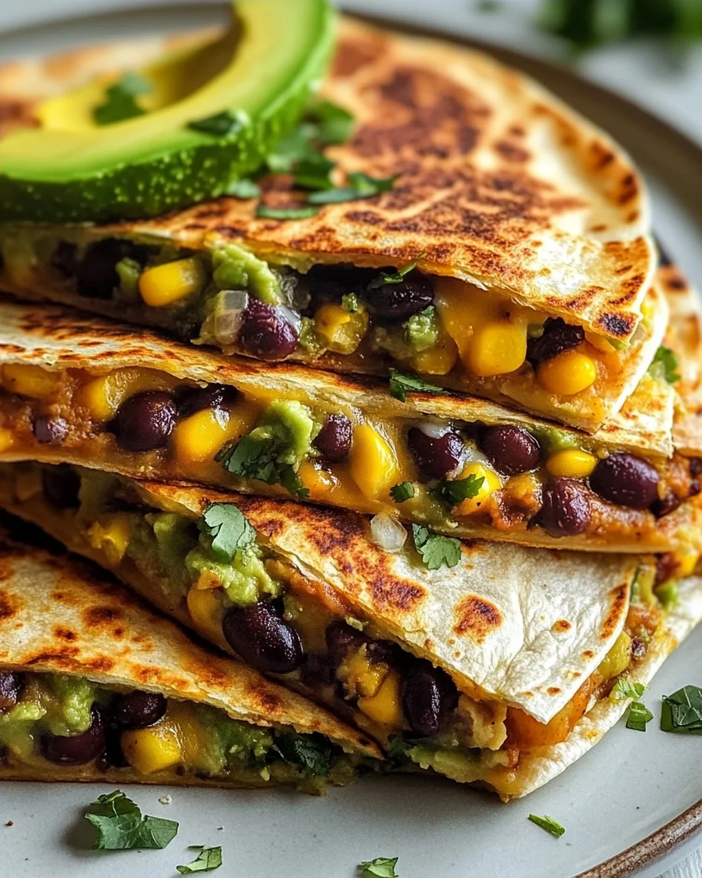 Vegane Quesadillas mit Bohnen & Avocado – Schnell & lecker!