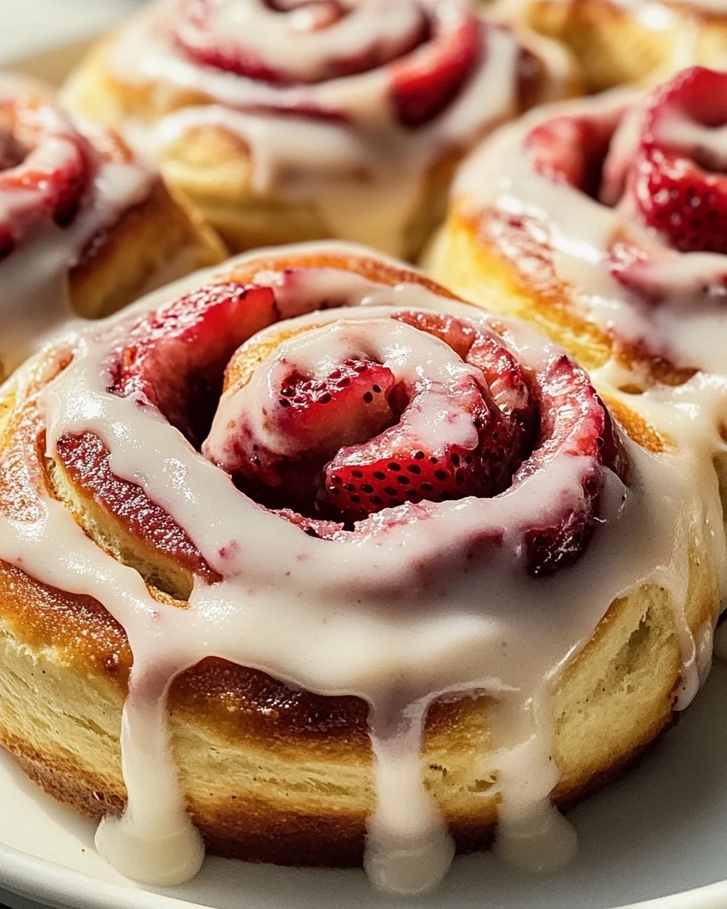 Verführerische Erdbeer-Zimtschnecken: Dein süßes Highlight!