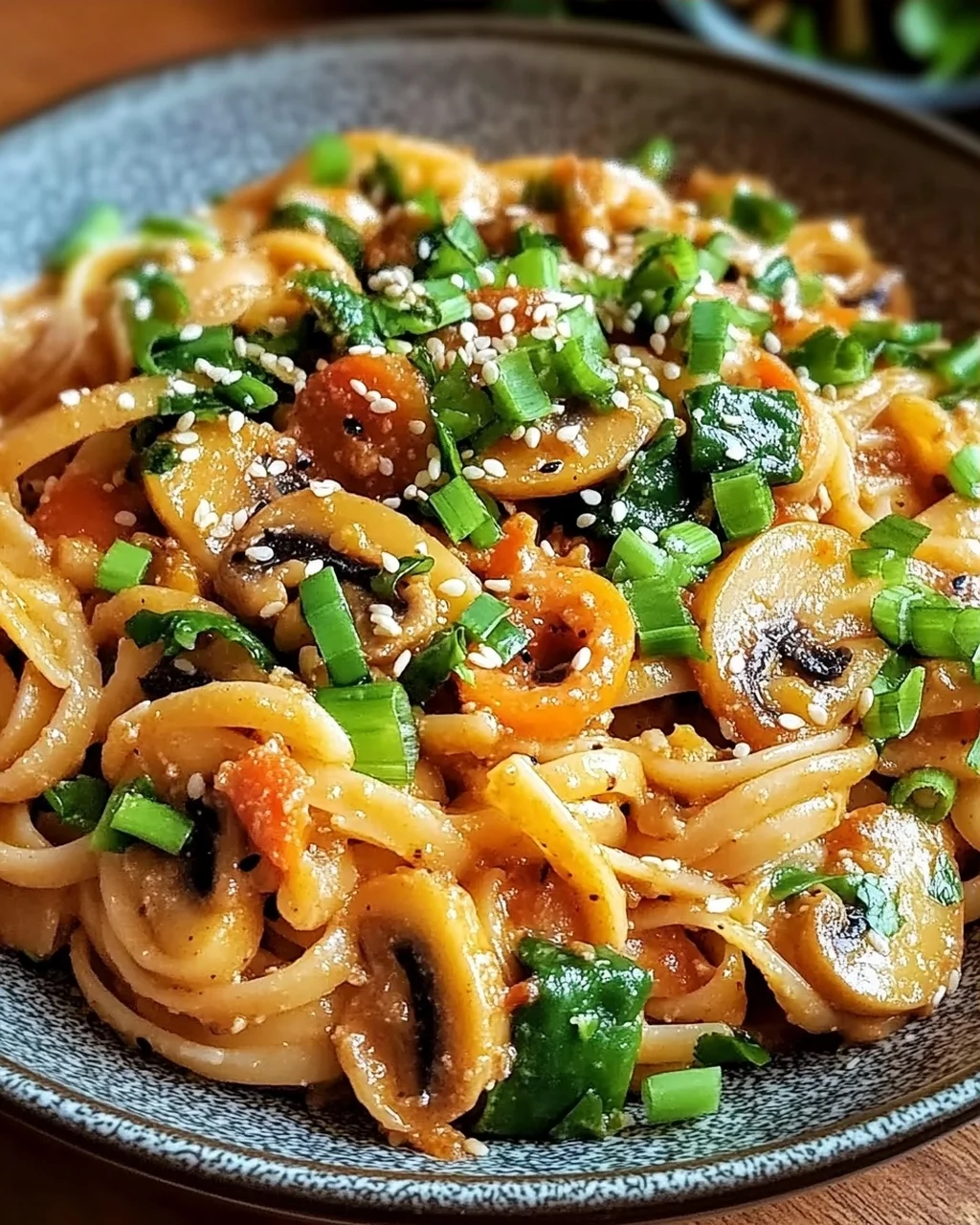 Würzige Miso Pasta
