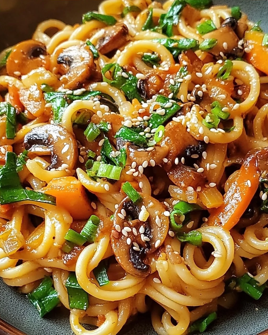 Würzige Miso Pasta