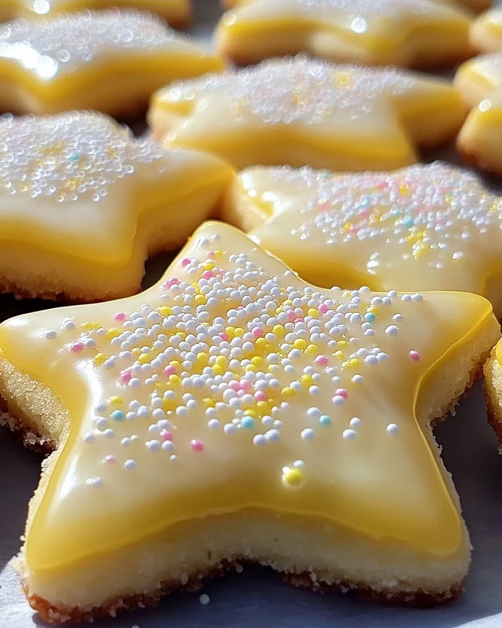 Zarte Zitronensterne – Ultimatives Rezept