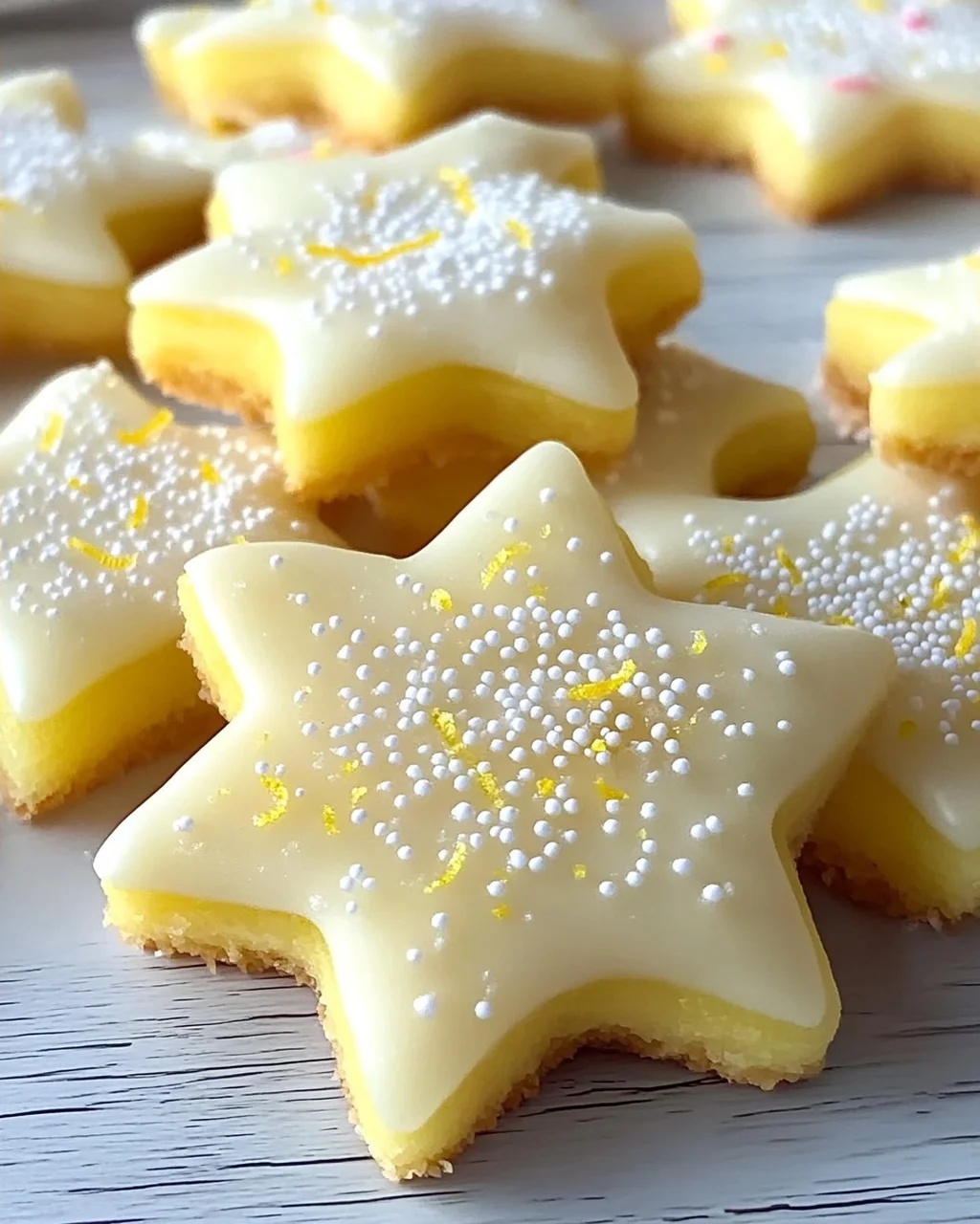 Zarte Zitronensterne – Ultimatives Rezept