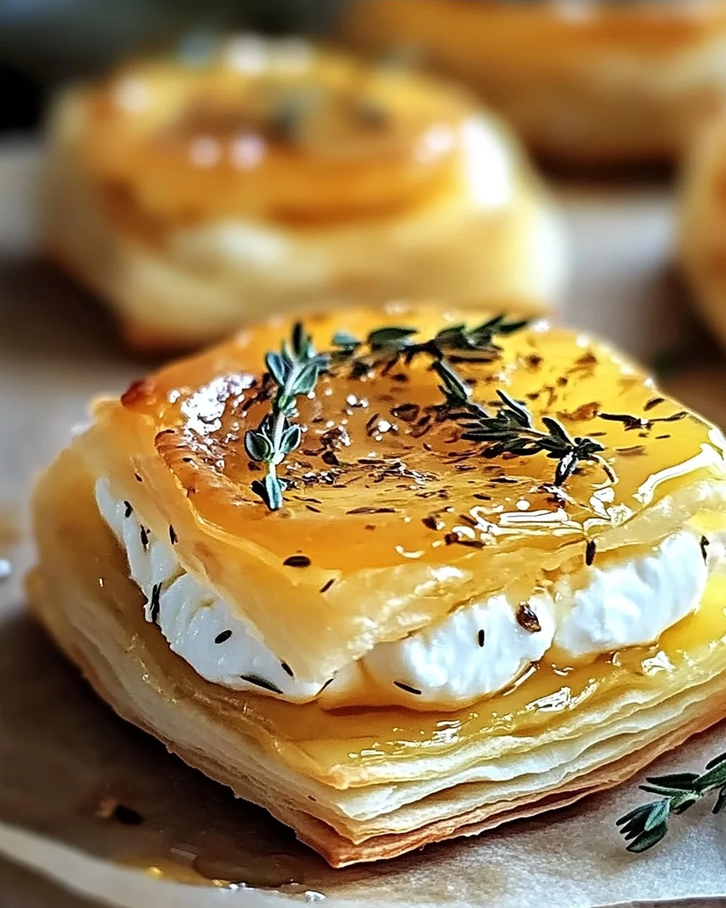 Ziegenkäse und Honig Häppchen für besondere Anlässe