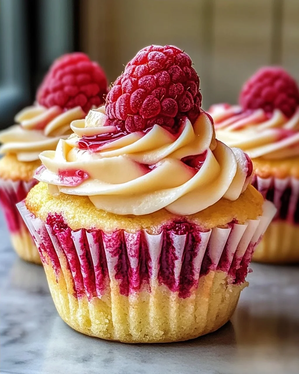 Zitronen- und Himbeer- Muffins für den perfekten Frühlingsgenuss